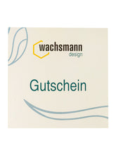Wachsmann Geschenkgutschein als KARTE - Verschenke Kreativität , 200 €