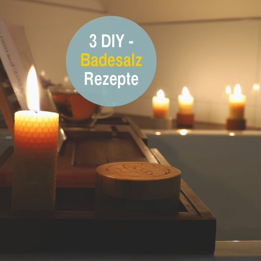 🎁 DIY Badesalz - 3 feine Rezepte für edle Geschenke: