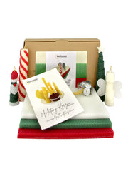 Bienenwachskerzen selber machen - Komplettset für 15 Kerzen , Christmas