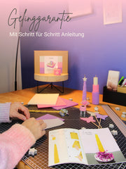 Bienenwachskerzen selber machen - Komplettset für 15 Kerzen , Celebration