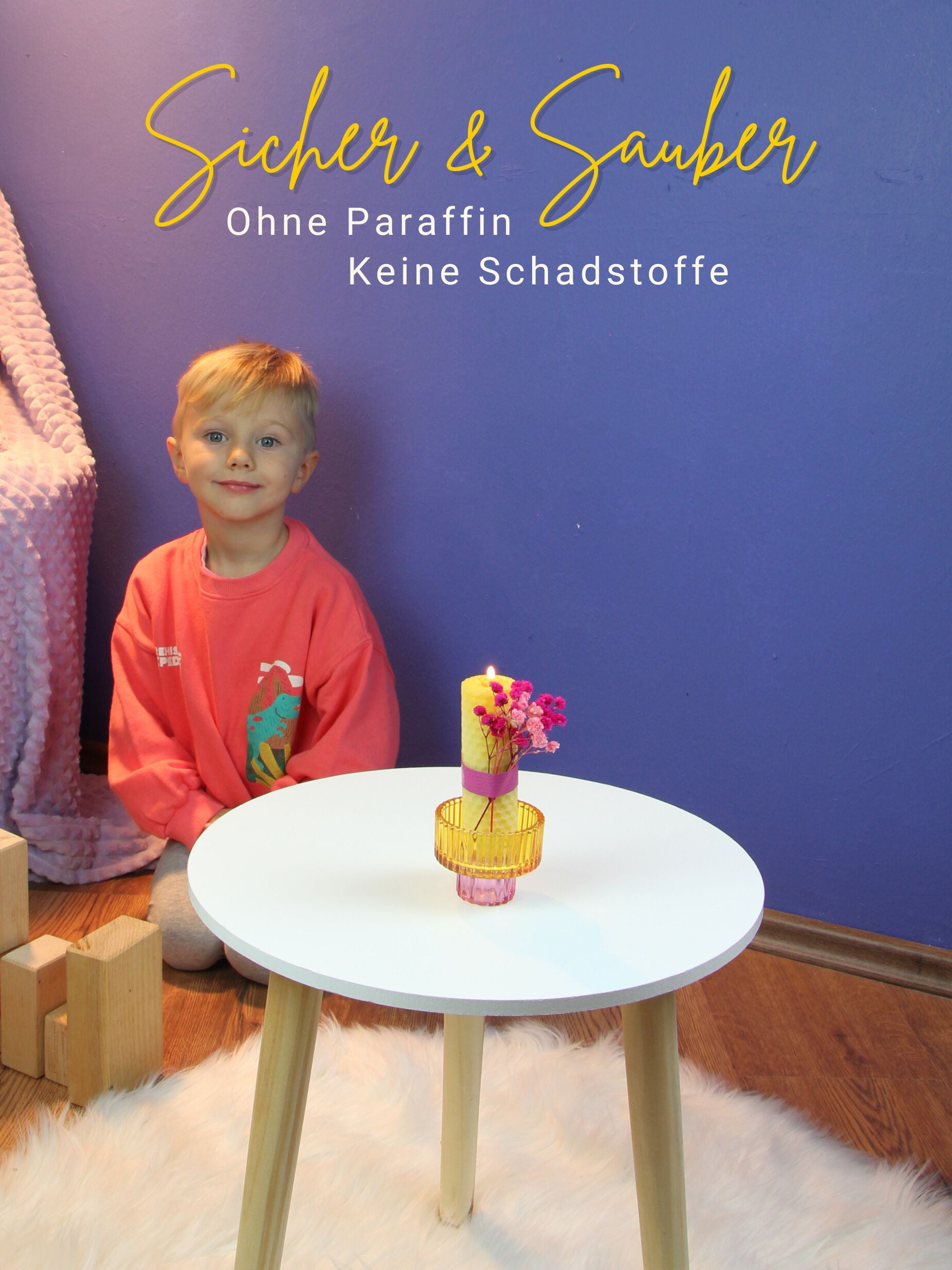 Bienenwachsplatten, 20 Stück, 15 x 20 cm, Wachsplatten aus Deutschland , Gelb