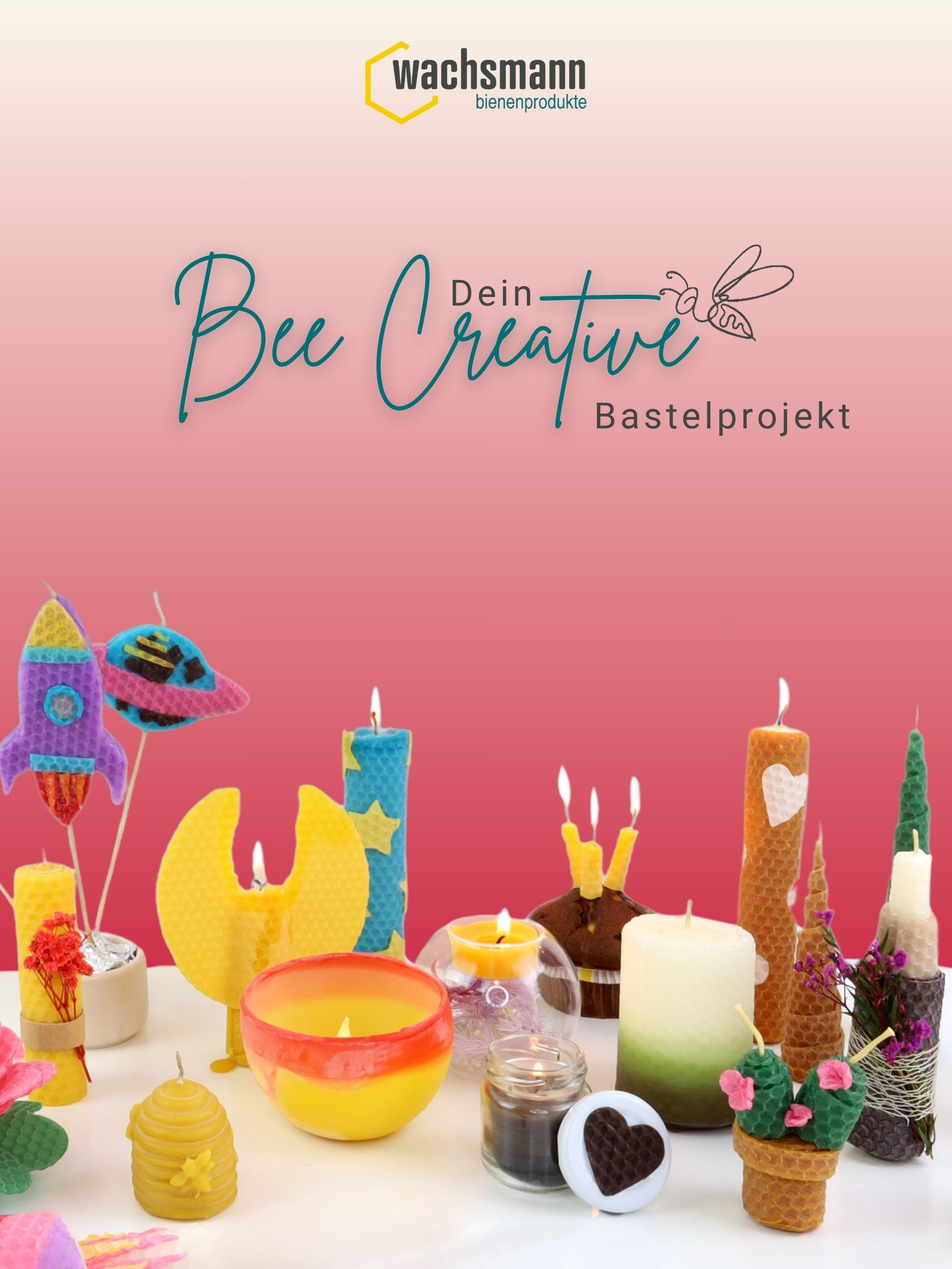 Bienenwachsplatten, 20 Stück, 15 x 20 cm, Wachsplatten aus Deutschland , Rot