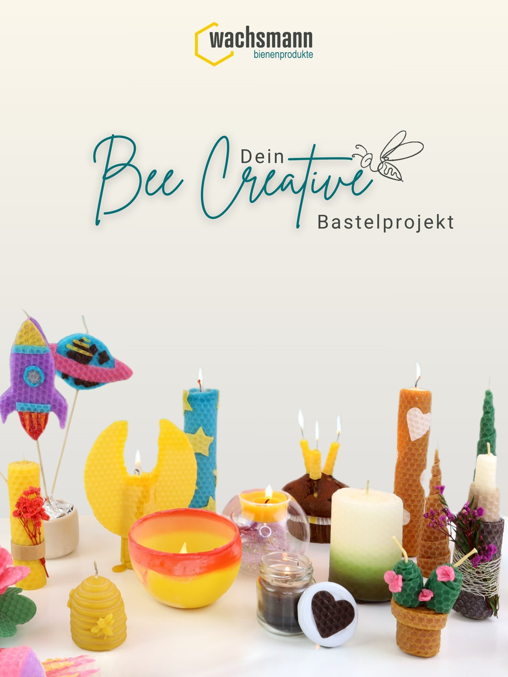 Bienenwachsplatten, 20 Stück, 15 x 20 cm, Wachsplatten aus Deutschland , Weiß