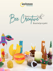 Bienenwachsplatten, 20 Stück, 15 x 20 cm, Wachsplatten aus Deutschland , Weiß