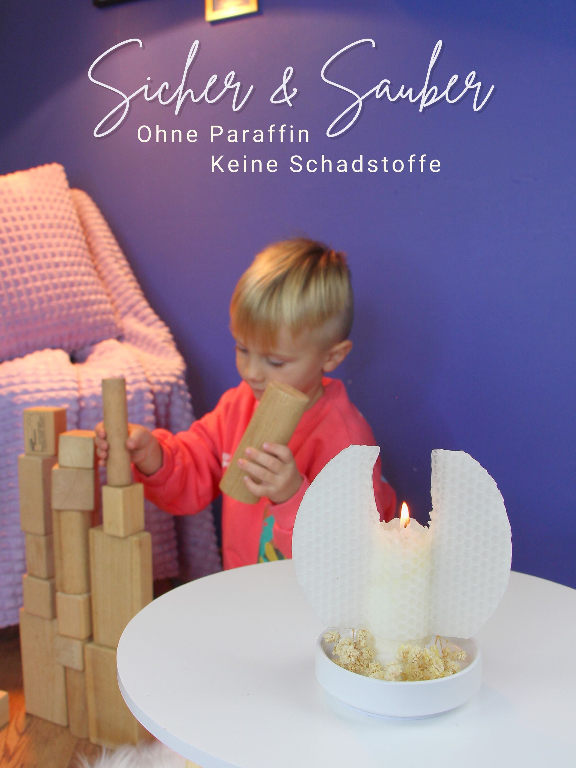 Bienenwachsplatten, 20 Stück, 15 x 20 cm, Wachsplatten aus Deutschland , Weiß