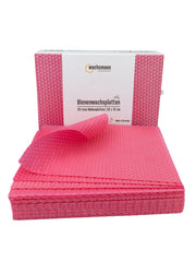 Bienenwachsplatten, 20 Stück, 15 x 20 cm, Wachsplatten aus Deutschland , Rosa