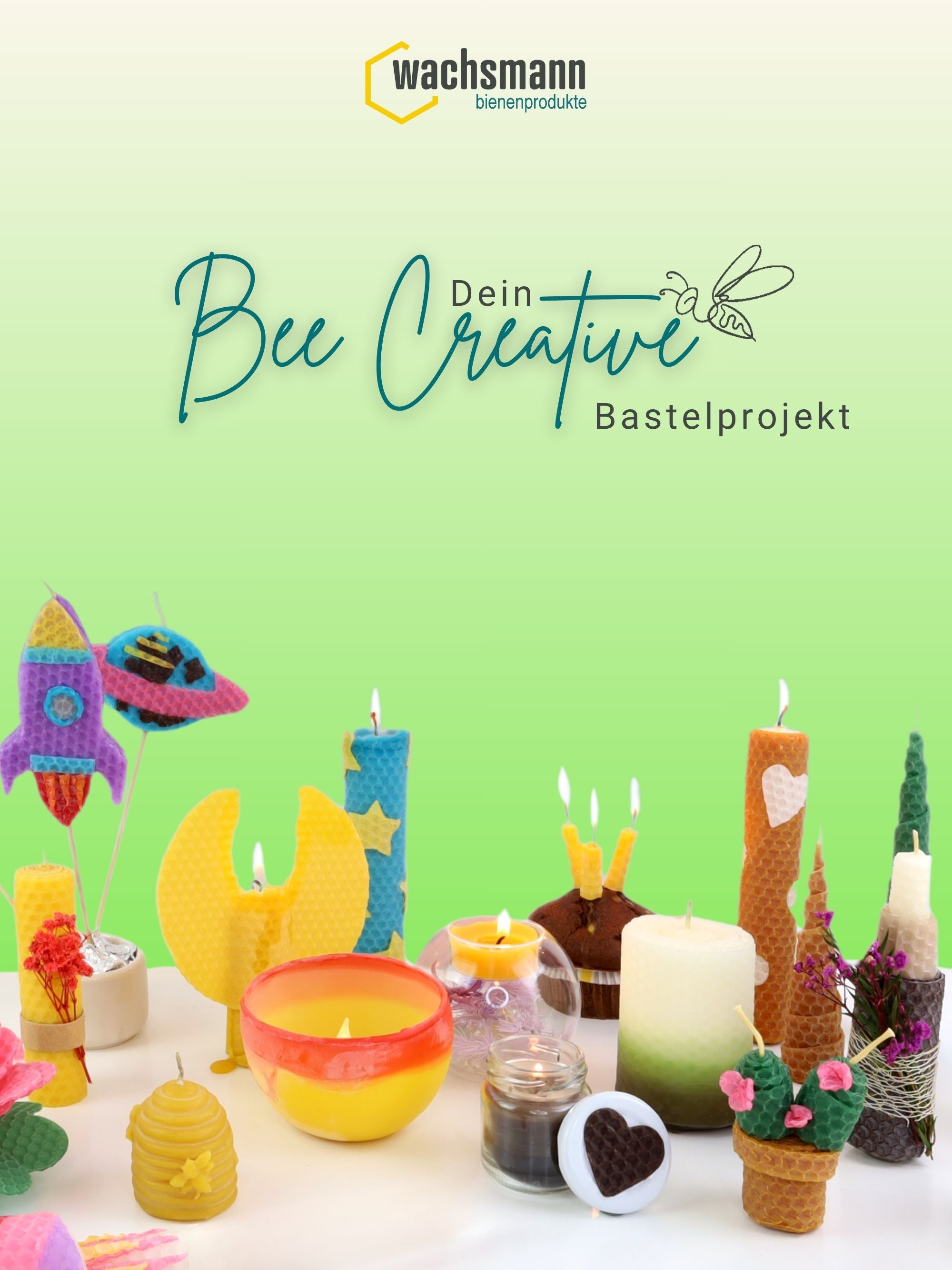 Bienenwachsplatten, 20 Stück, 15 x 20 cm, Wachsplatten aus Deutschland , Hellgrün