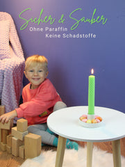 Bienenwachsplatten, 20 Stück, 15 x 20 cm, Wachsplatten aus Deutschland , Hellgrün