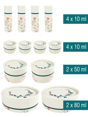 Sets Lippenstifthülsen & Döschen leer aus Pappe , Komplett Set - 12 Stück