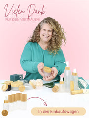 Glasflaschen leer mit Sprühkopf, Frosted Glas, Bambusdeckel graviert , 30 ml - mit Bambusdeckel - 5 Stück