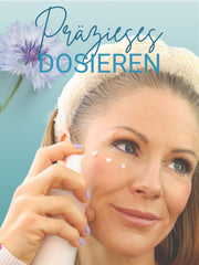 Glasflaschen leer mit Lotionspender, 30 ml oder 100 ml , 100 ml - 3 Stück