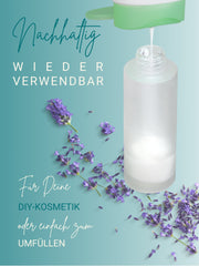 Glasflaschen leer mit Lotionspender, 30 ml oder 100 ml , 30 ml - 5 Stück
