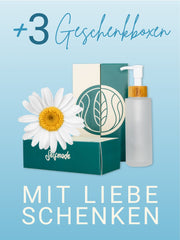 Glasflaschen mit Seifenspender, 100 ml oder 150 ml, mit Geschenkverpackung , 100 ml - 3 Stück