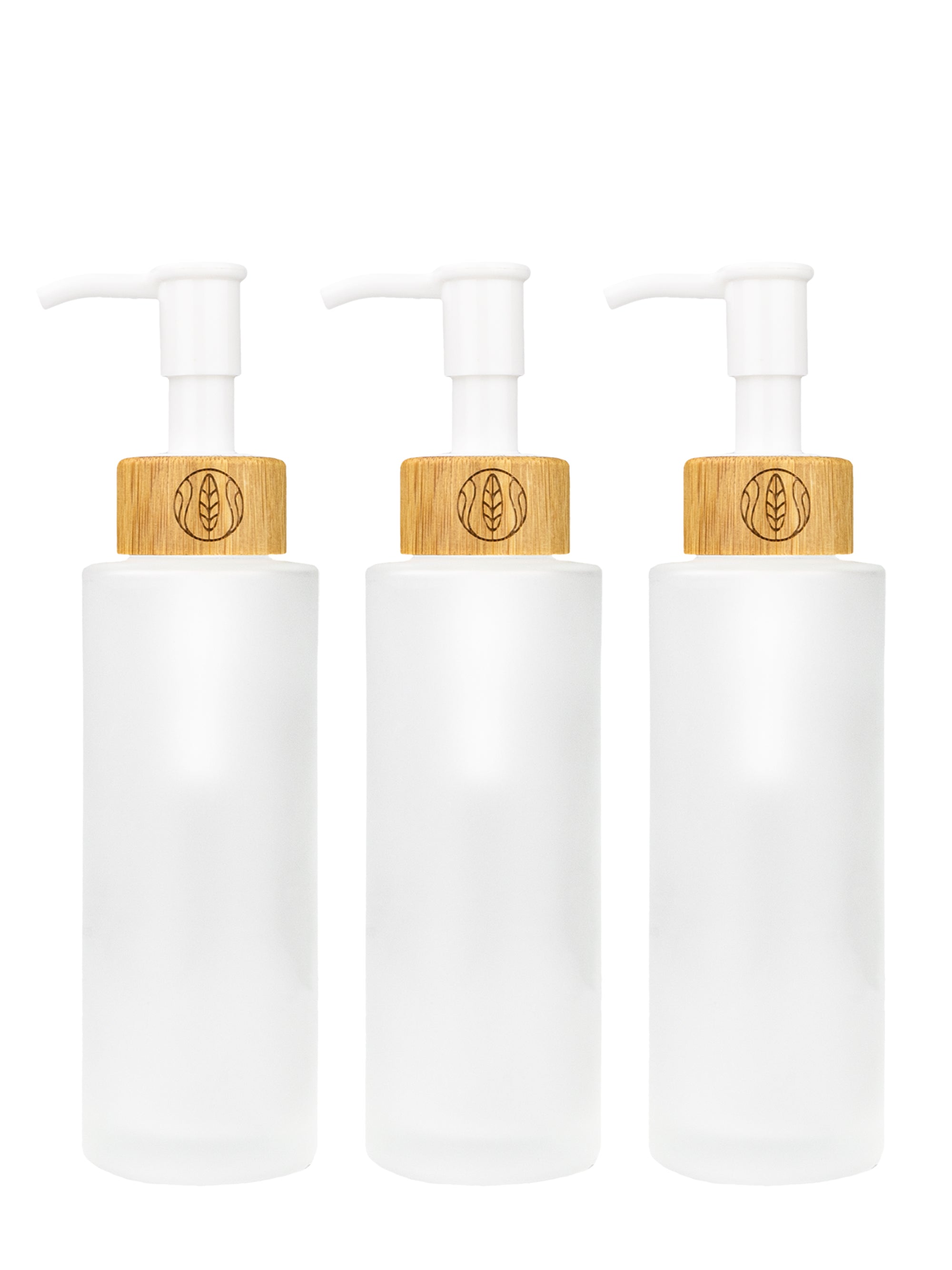 Glasflaschen mit Seifenspender, 100 ml oder 150 ml, mit Geschenkverpackung