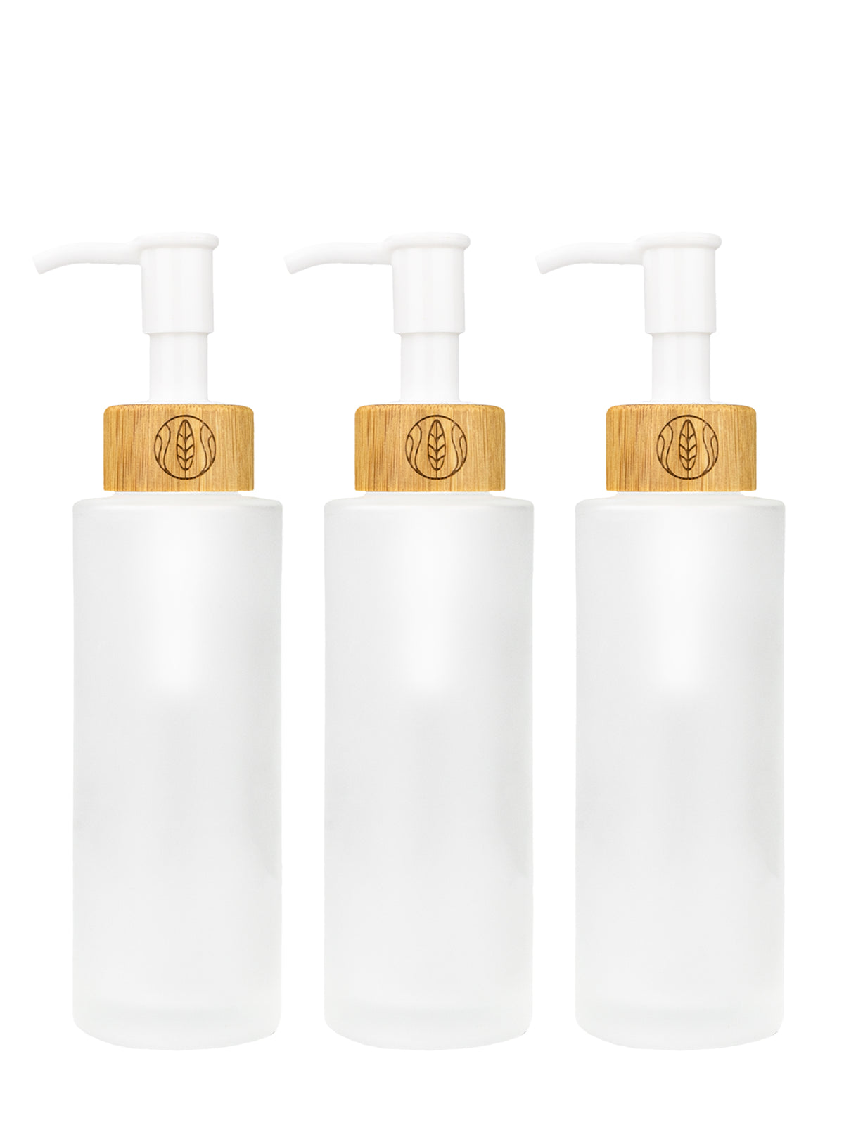 Glasflaschen mit Seifenspender, 100 ml oder 150 ml, mit Geschenkverpackung