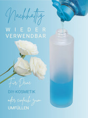 Glasflaschen mit Seifenspender, 100 ml oder 150 ml, mit Geschenkverpackung , 150 ml - 2 Stück