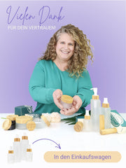 Glasflaschen SET 30 ml Sprühkopf + 100 ml Lotionsspender, je 2 Stück ,