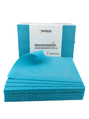 Bienenwachsplatten, 20 Stück, 15 x 20 cm, Wachsplatten aus Deutschland , Türkis