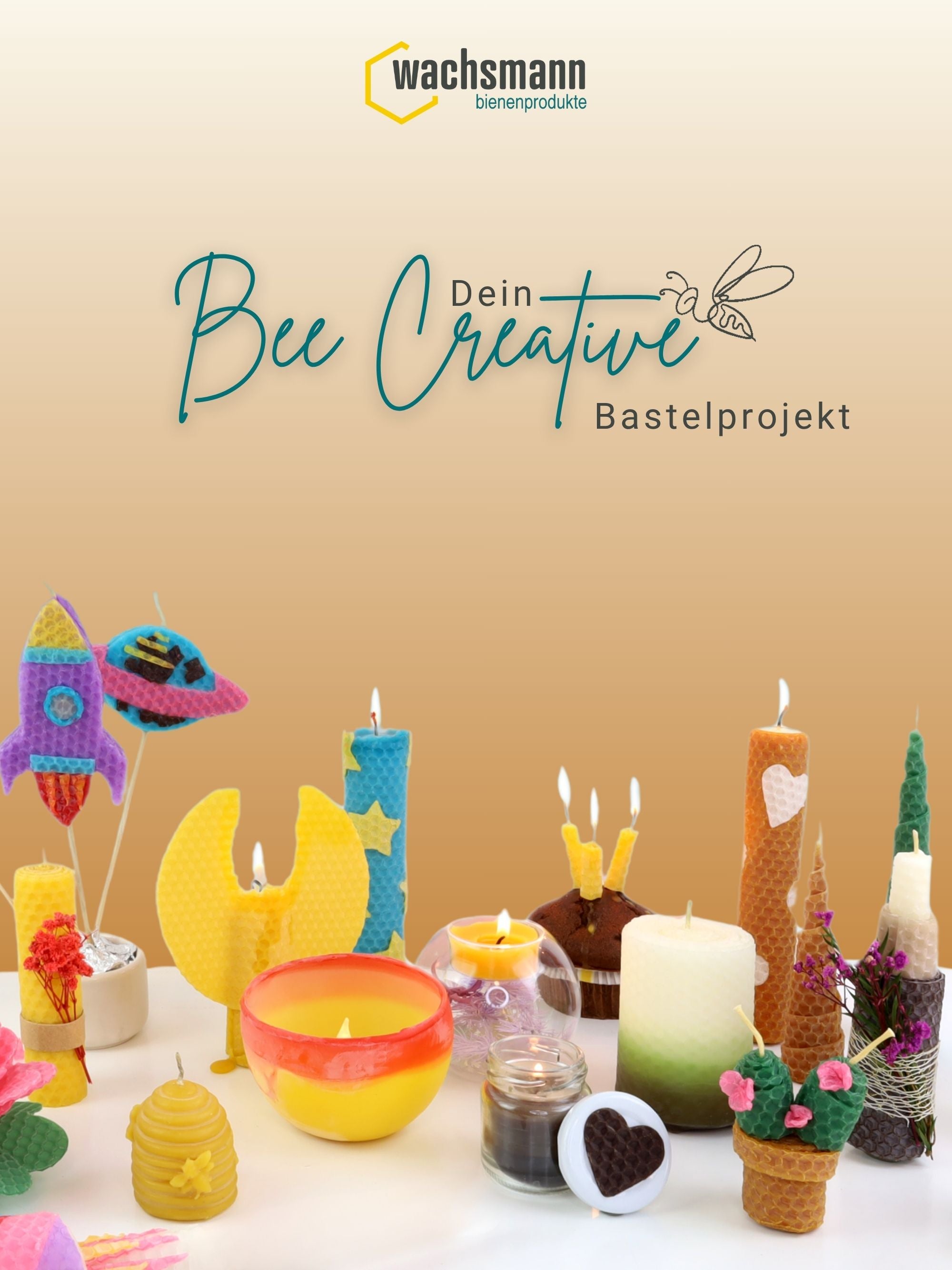 Bienenwachsplatten, 20 Stück, 15 x 20 cm, Wachsplatten aus Deutschland , Set Natur