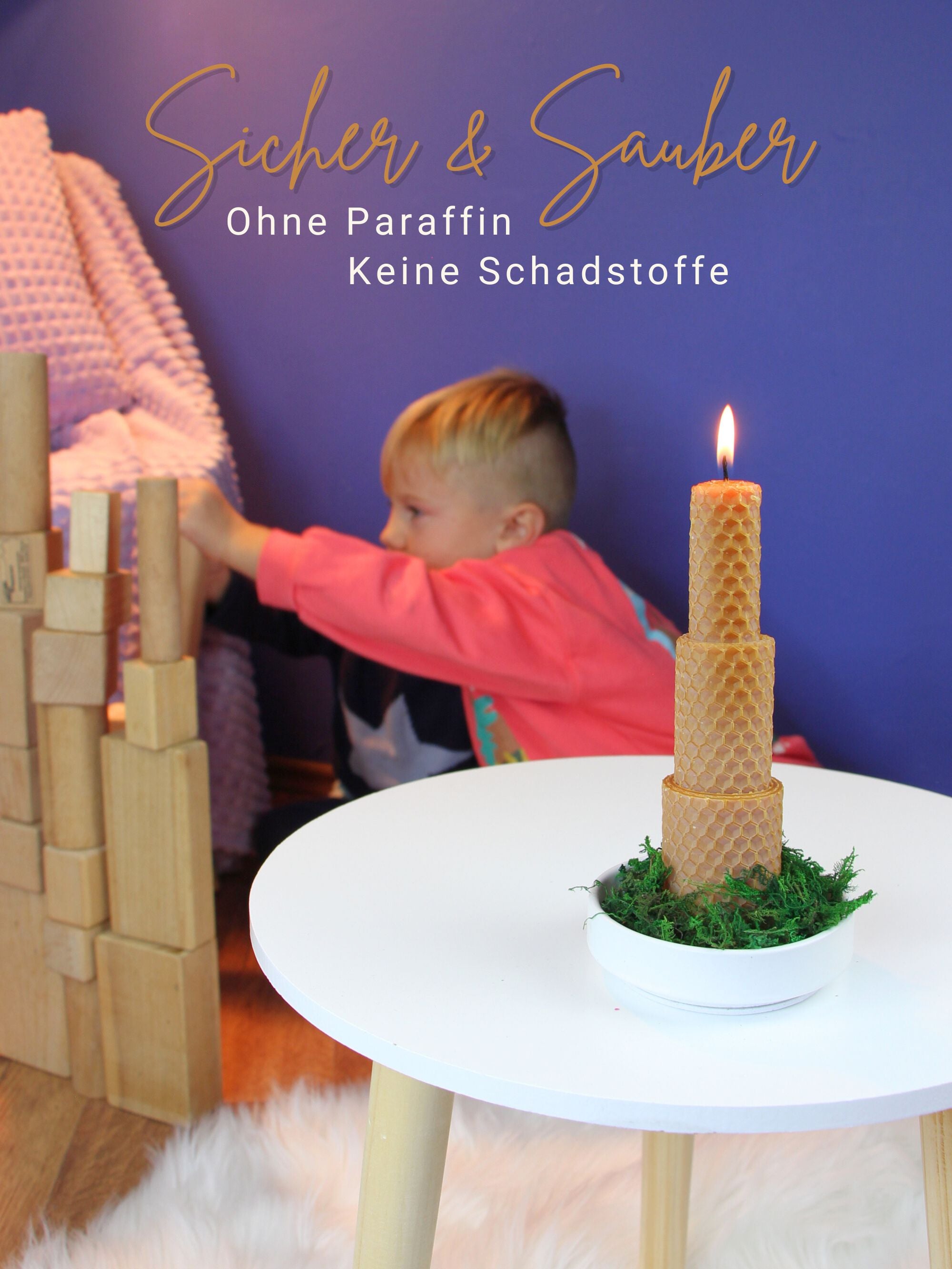 Bienenwachsplatten, 20 Stück, 15 x 20 cm, Wachsplatten aus Deutschland , Karamell