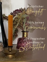 Bienenwachsplatten, 20 Stück, 15 x 20 cm, Wachsplatten aus Deutschland , Karamell