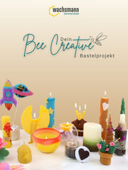 Bienenwachsplatten, 20 Stück, 15 x 20 cm, Wachsplatten aus Deutschland , Beige