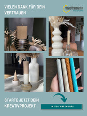 Bienenwachsplatten, 20 Stück, 15 x 20 cm, Wachsplatten aus Deutschland , Beige