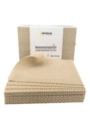 Bienenwachsplatten, 20 Stück, 15 x 20 cm, Wachsplatten aus Deutschland , Beige