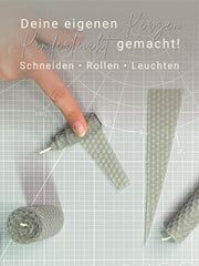 Bienenwachsplatten, 20 Stück, 15 x 20 cm, Wachsplatten aus Deutschland , Salbei