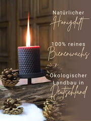 Bienenwachsplatten, 20 Stück, 15 x 20 cm, Wachsplatten aus Deutschland , Braun