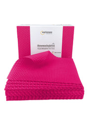Bienenwachsplatten, 20 Stück, 15 x 20 cm, Wachsplatten aus Deutschland , Pink