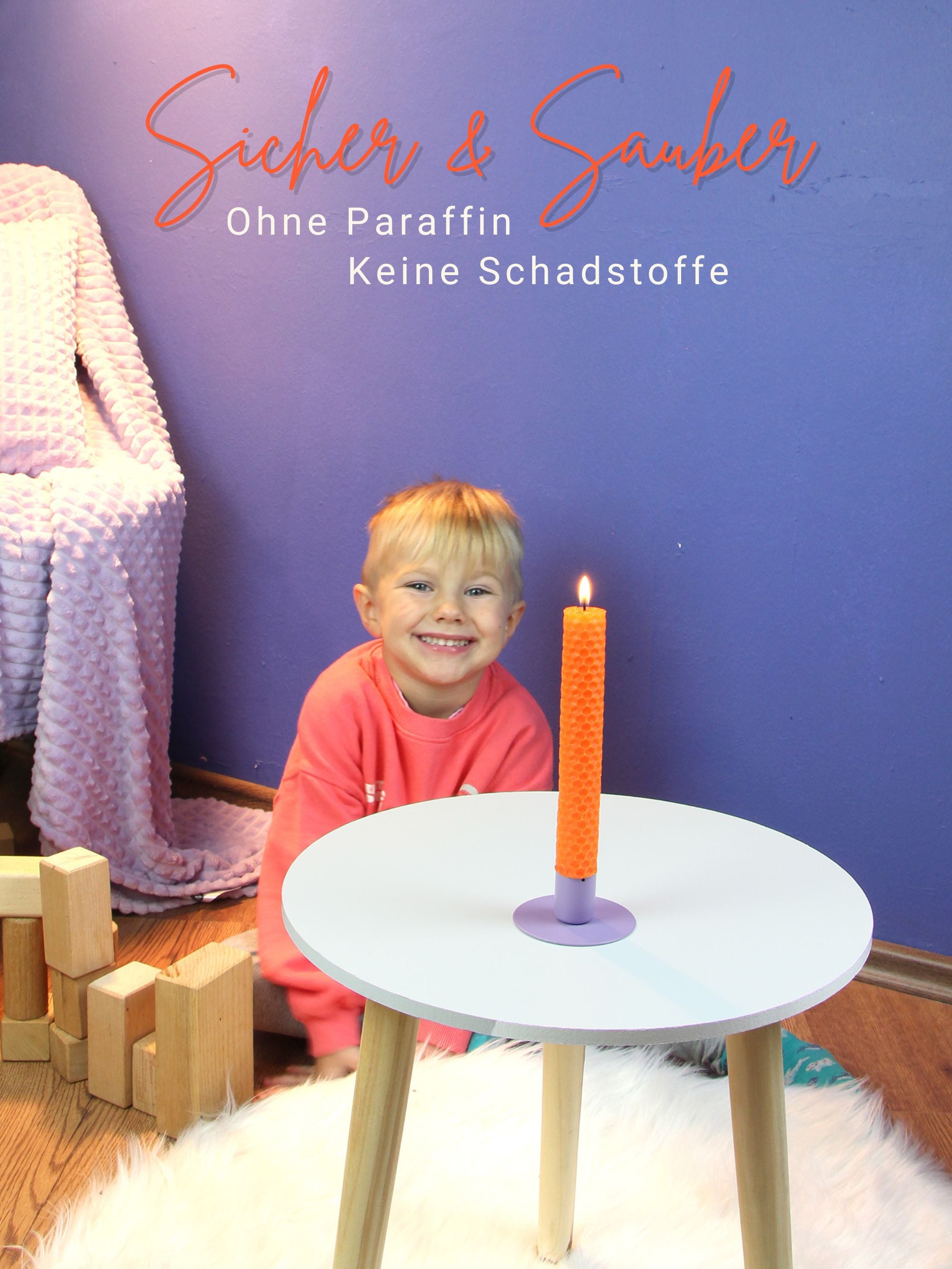 Bienenwachsplatten, 20 Stück, 15 x 20 cm, Wachsplatten aus Deutschland , Orange