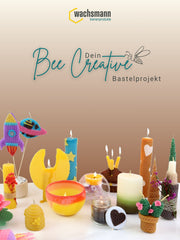 Bienenwachsplatten, 20 Stück, 15 x 20 cm, Wachsplatten aus Deutschland , Karamell