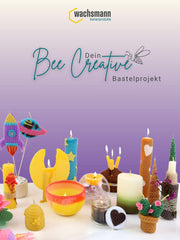 Bienenwachsplatten, 20 Stück, 15 x 20 cm, Wachsplatten aus Deutschland , Set Farbenzauber