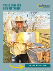 Grüffelo Bienenwachskerzen selber machen, DIY Bastelset mit 10 Wabenplatten ,