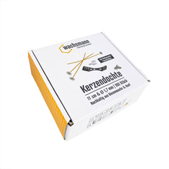 Kerzendochte 100 Stück aus Hanf mit Bienenwachs Mantel und Standfuß , 100 Stück - Ø 1.7 mm Länge 11 cm