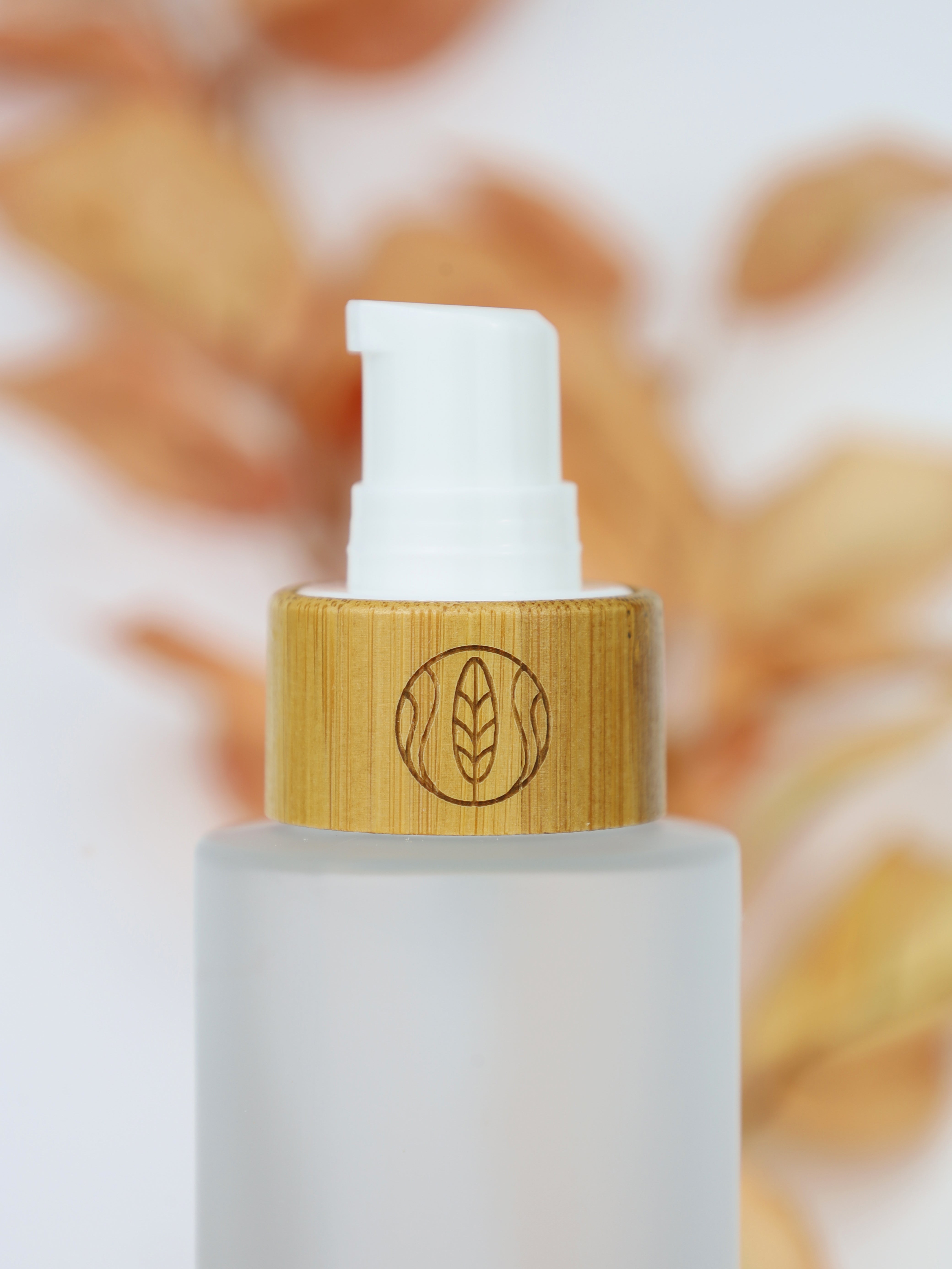 Glasflaschen SET 30 ml Sprühkopf + 100 ml Lotionsspender, je 2 Stück