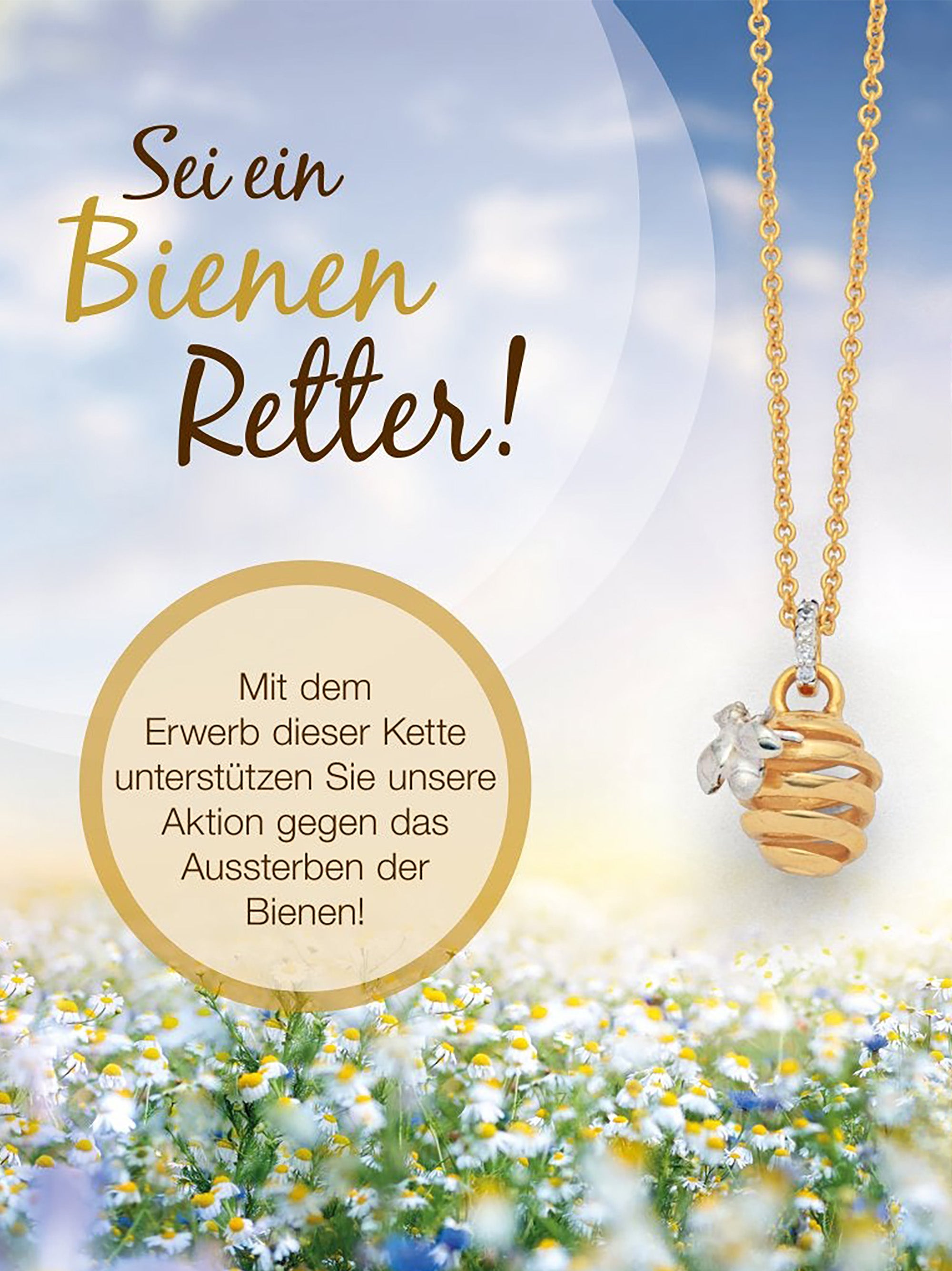 Ohrstecker "Biene" poliert | 925er Silber | rhodiniert | mit Zirkoniasteinen ,