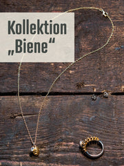 Ohrstecker "Biene" poliert | 925er Silber | rhodiniert | mit Zirkoniasteinen ,