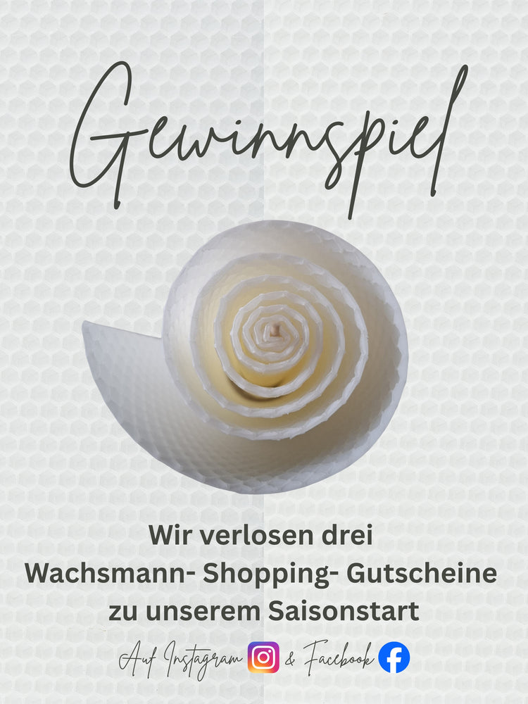 Wachsmann Bienenprodukte Shoppinggutschein Gewinnspiel